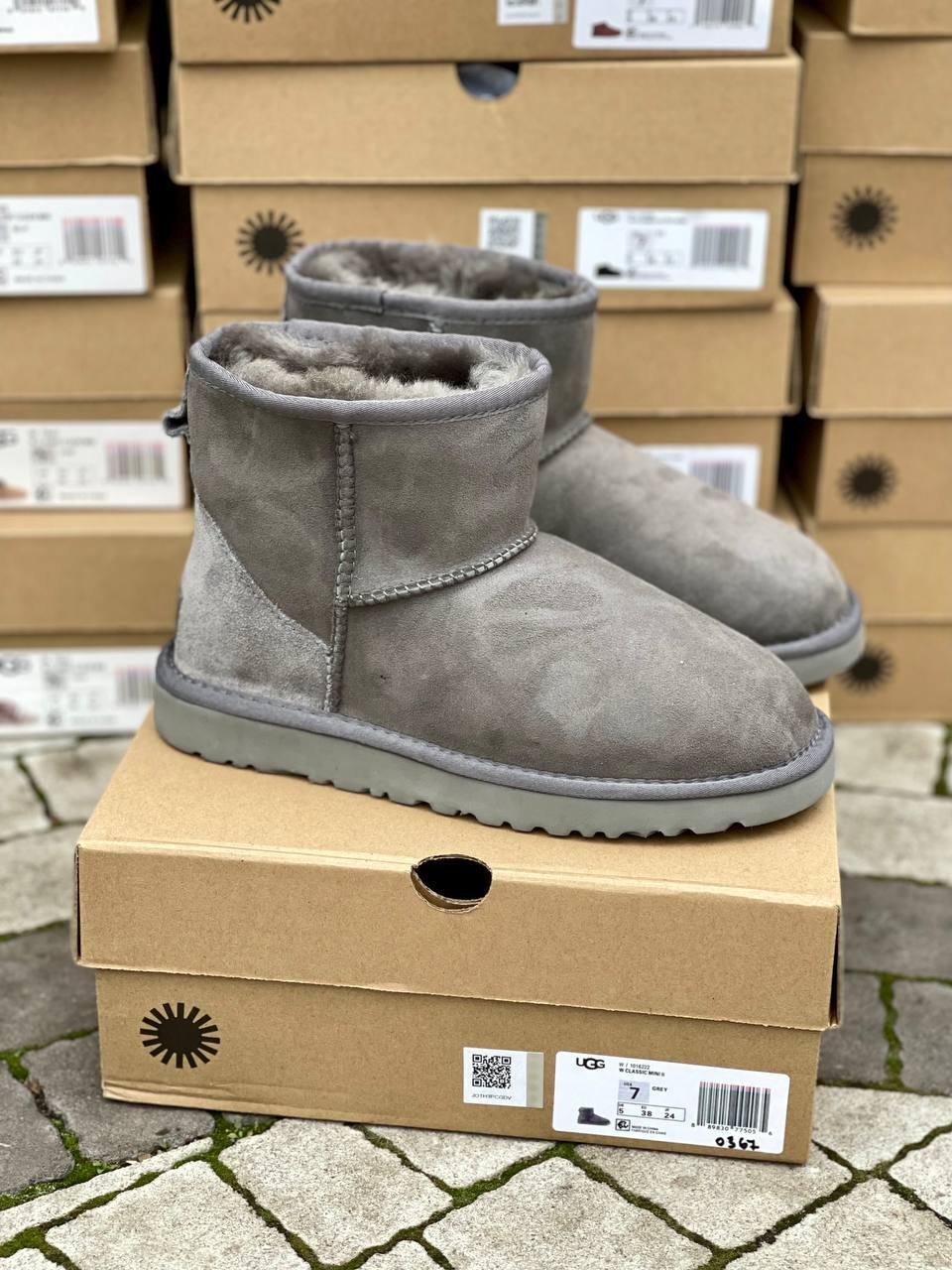 Ugg Classic Mini Grey Suede