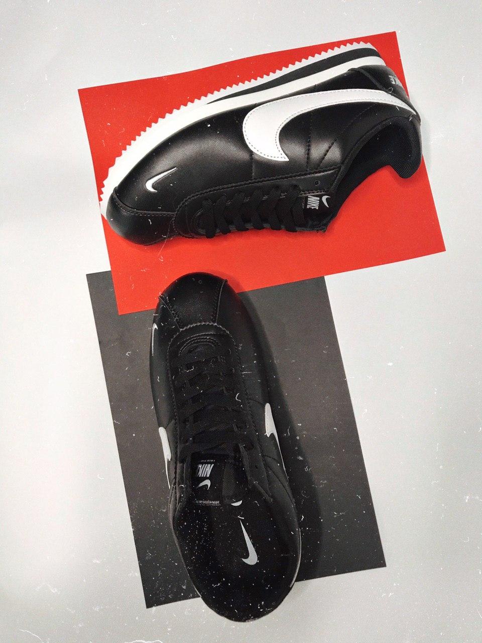 Nike Cortez Black White 2