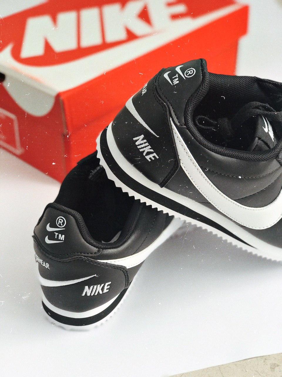 Nike Cortez Black White 2