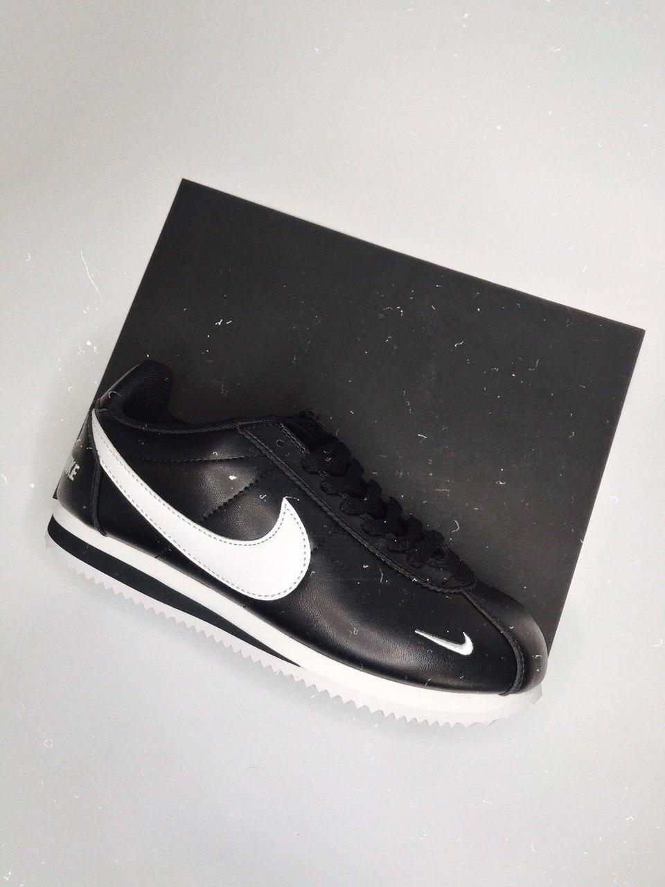 Nike Cortez Black White 2