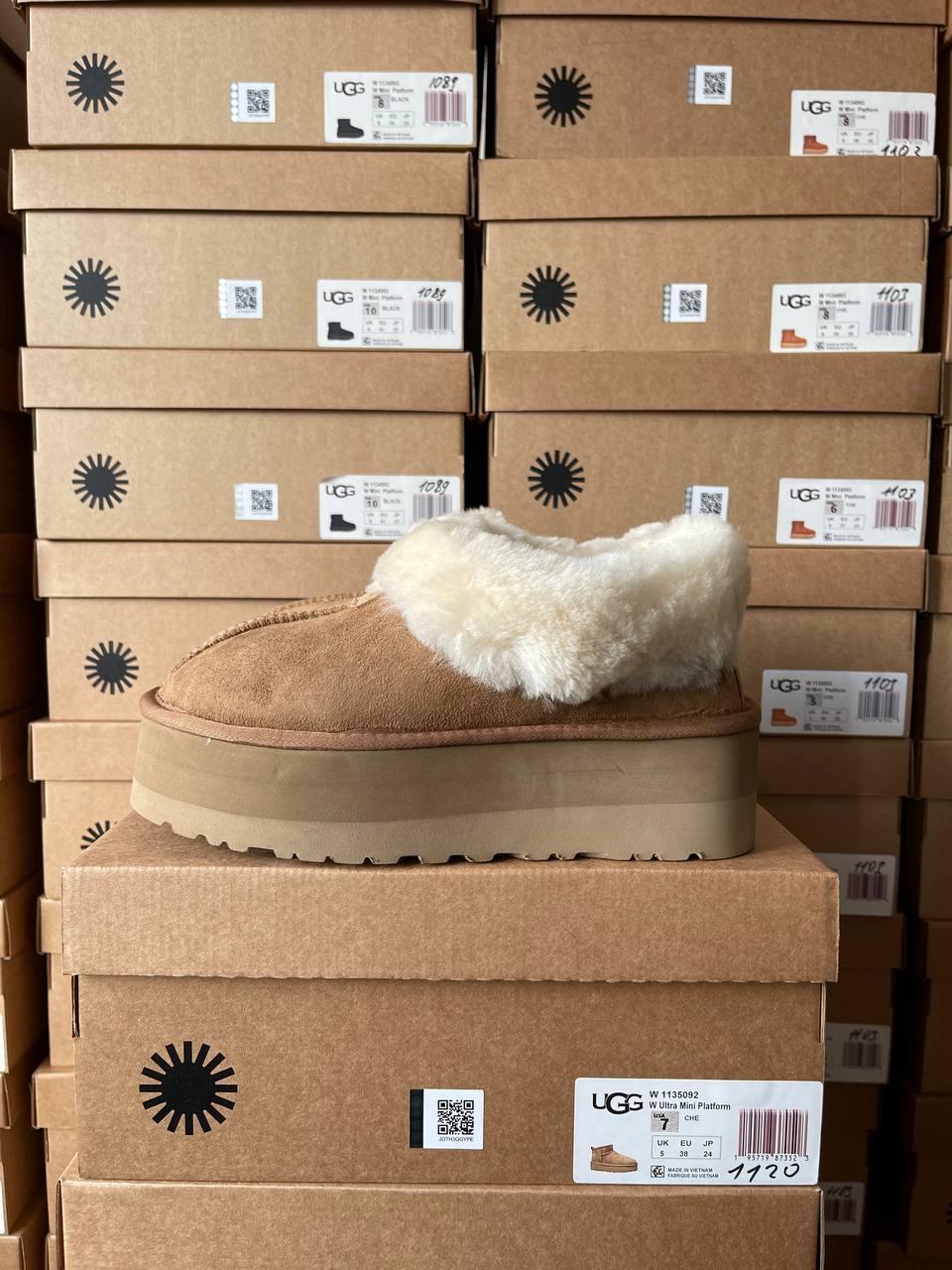 Ugg Coquette Platform Chestnut
