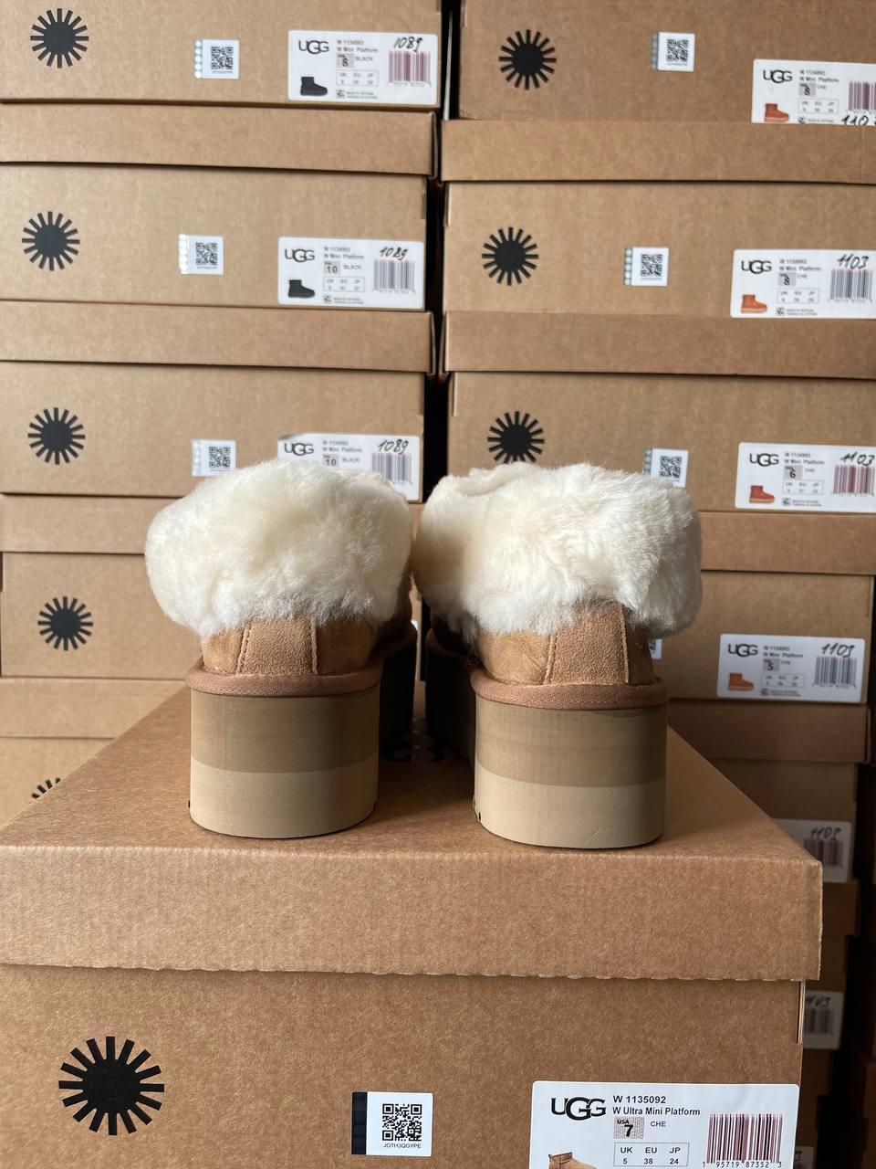 Ugg Coquette Platform Chestnut
