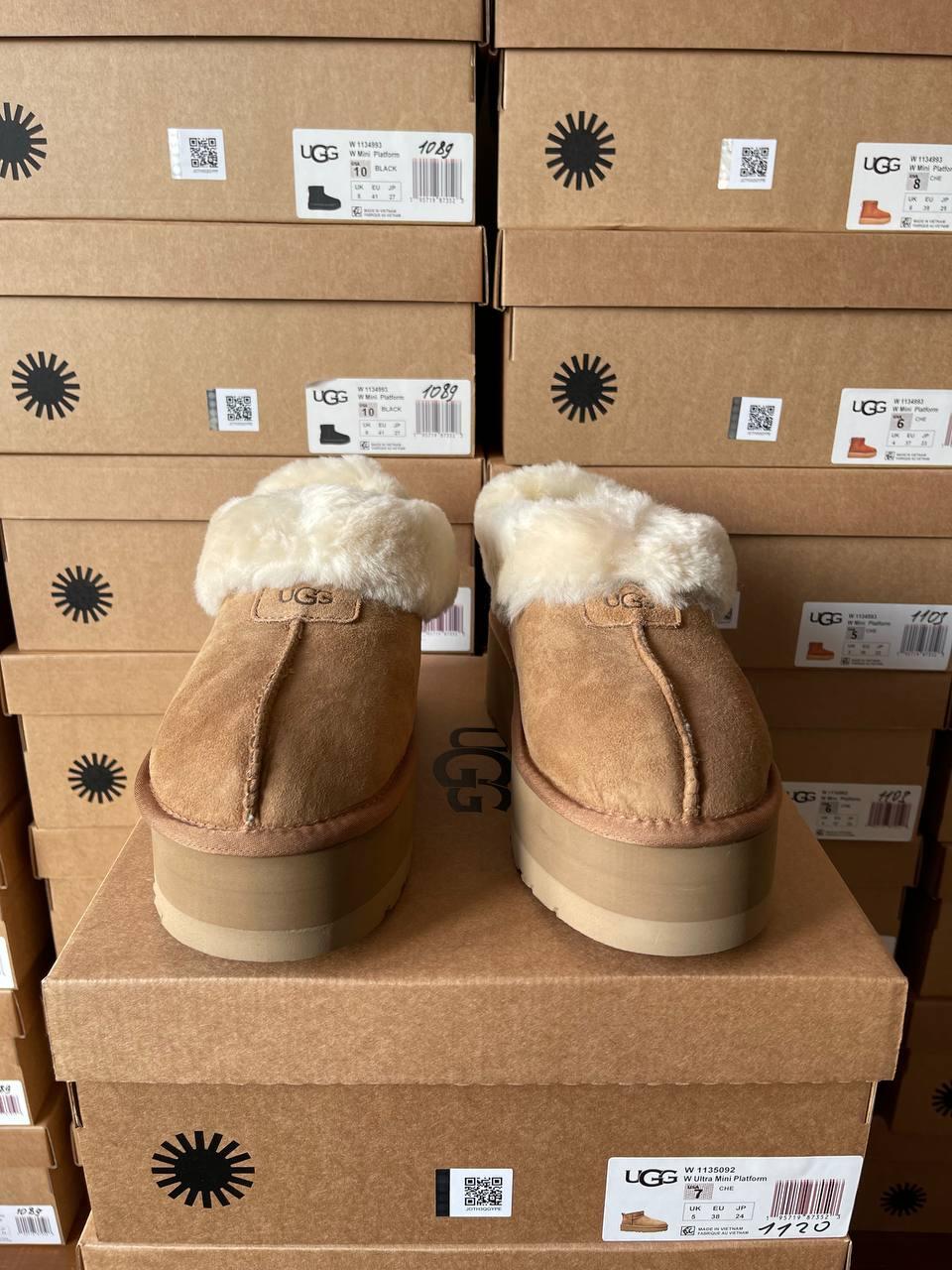 Ugg Coquette Platform Chestnut