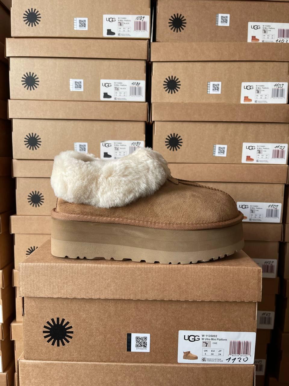 Ugg Coquette Platform Chestnut