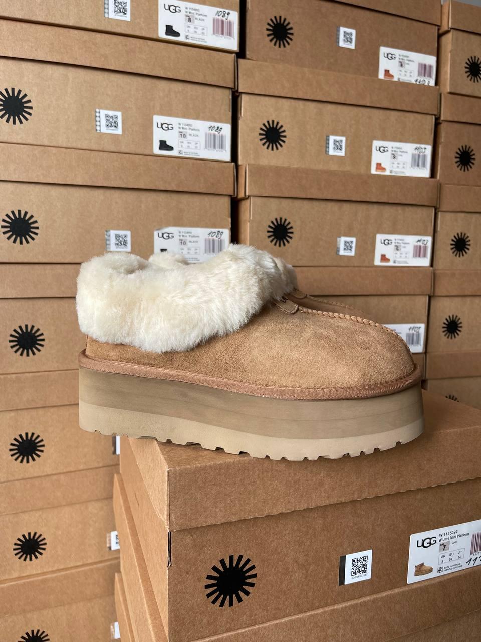 Ugg Coquette Platform Chestnut
