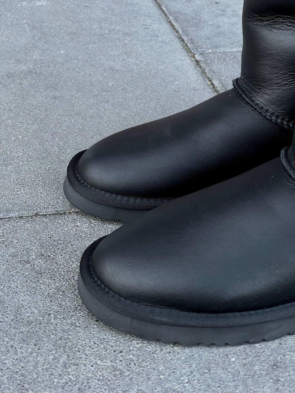 Ugg Bailey Bow II Boot Black Leather