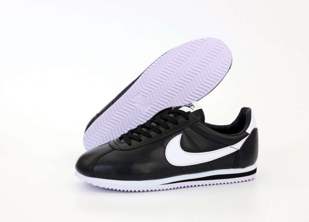 Nike Cortez Black White 3