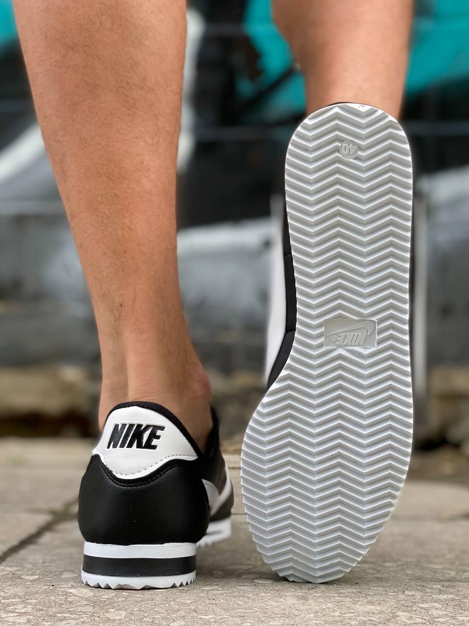 Nike Cortez Black White 3