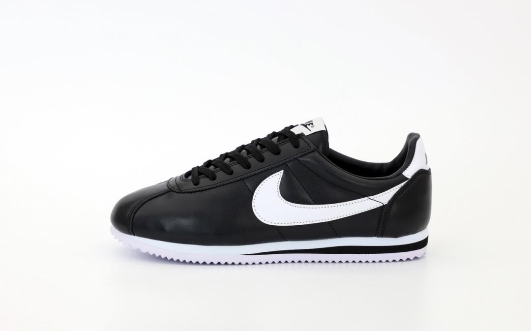 Nike Cortez Black White 3