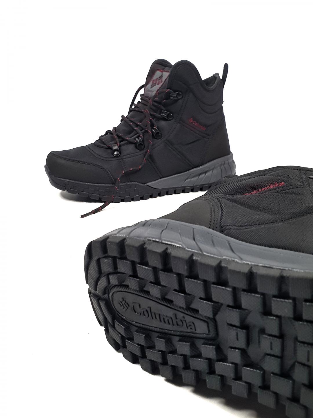 Columbia Fairbanks Fur Black Grey