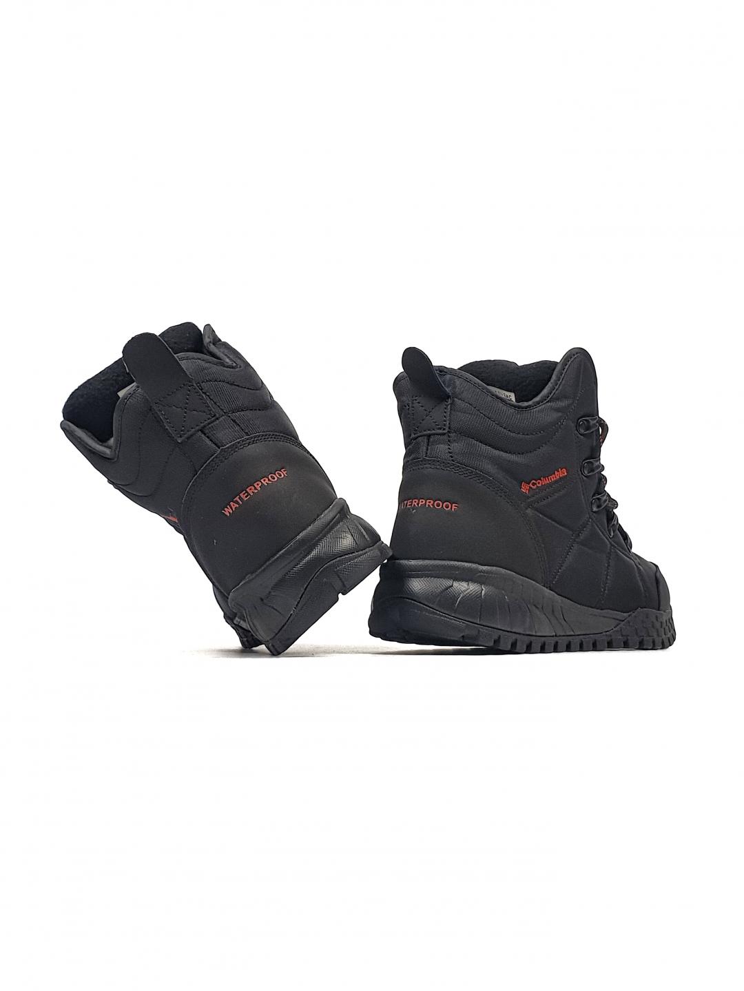 Columbia Fairbanks Fur Black Orange