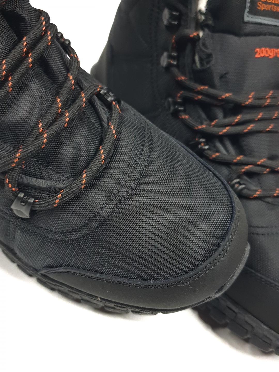 Columbia Fairbanks Fur Black Orange