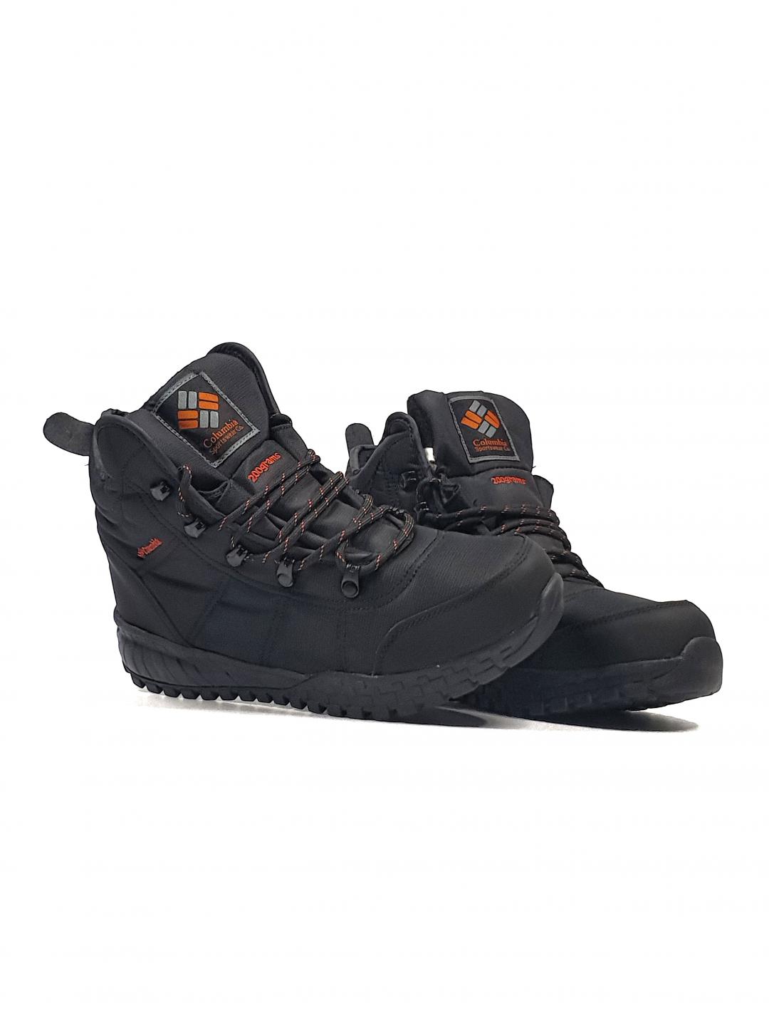 Columbia Fairbanks Fur Black Orange