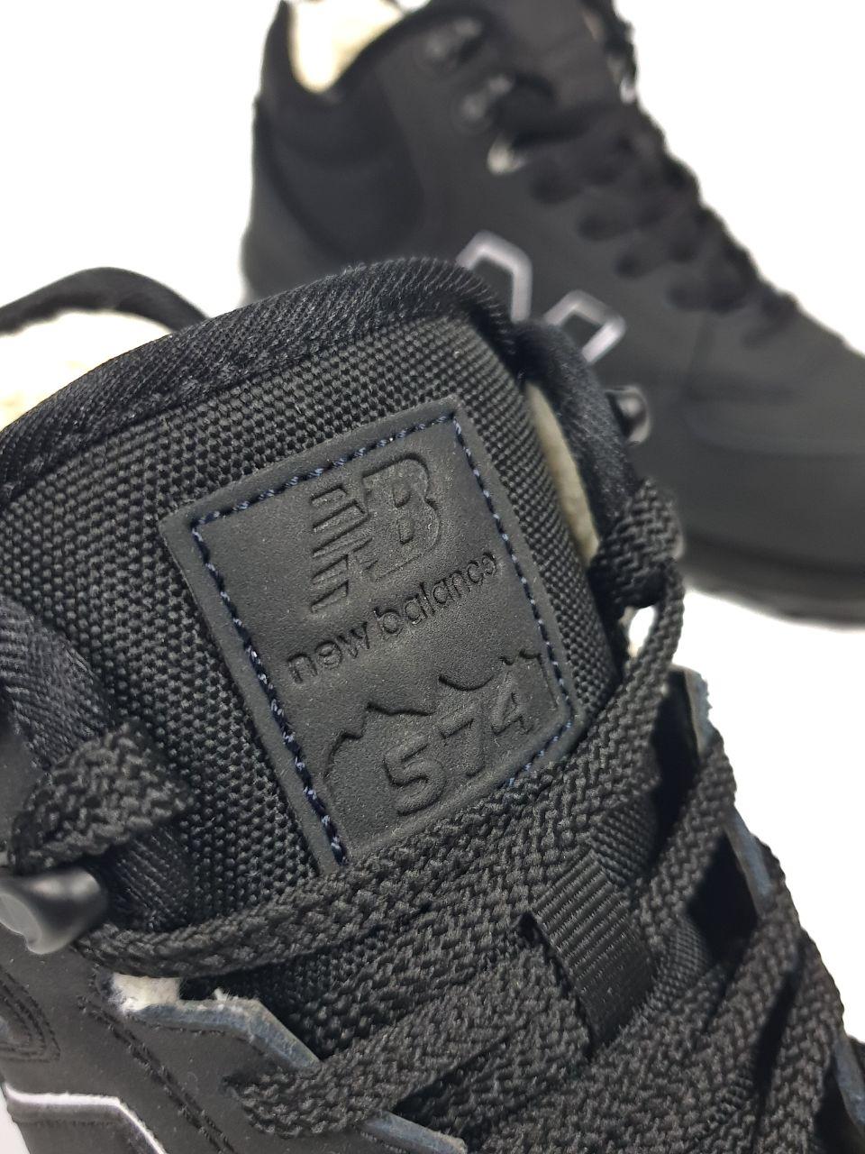New Balance 574 Boots Winter Leather Black