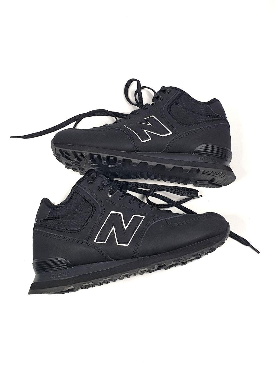New Balance 574 Boots Winter Leather Black